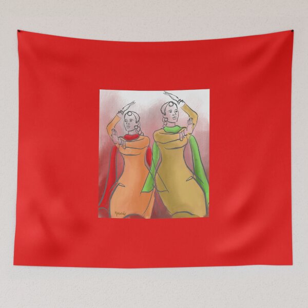 Item preview, Bhangra Girls  designed and sold by Sukhpal Grewal Ethnic Art.