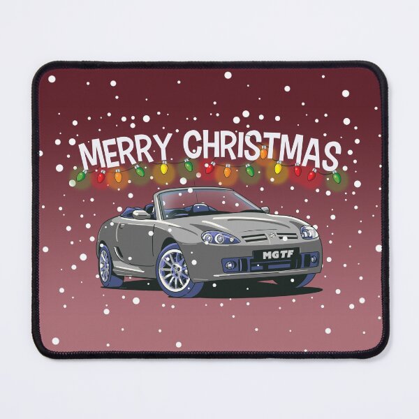 Item preview, XPower Grey MG TF Car Christmas Card designed and sold by Webazoot Industries - Car Art.