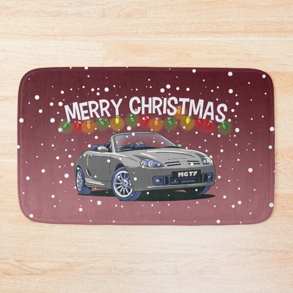 Item preview, XPower Grey MG TF Car Christmas Card designed and sold by Webazoot Industries - Car Art.