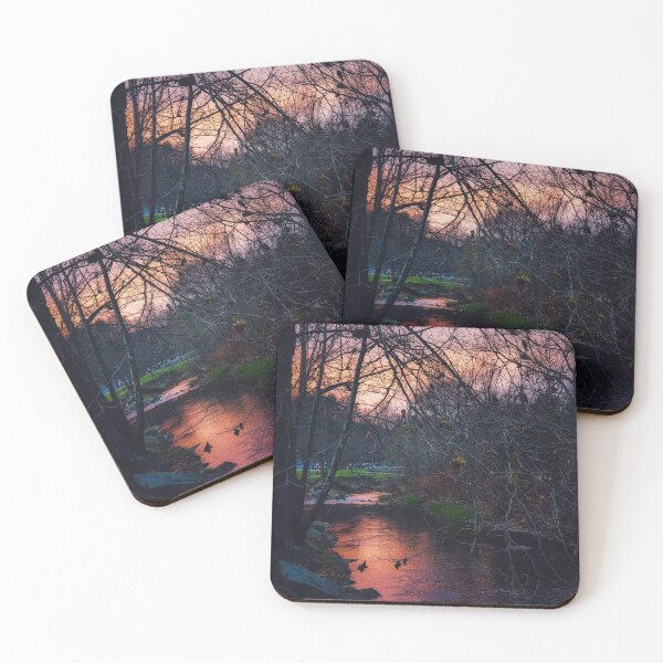 Item preview, Sunset On the Bakersville Creekwalk designed and sold by Isla Creek Casuals.