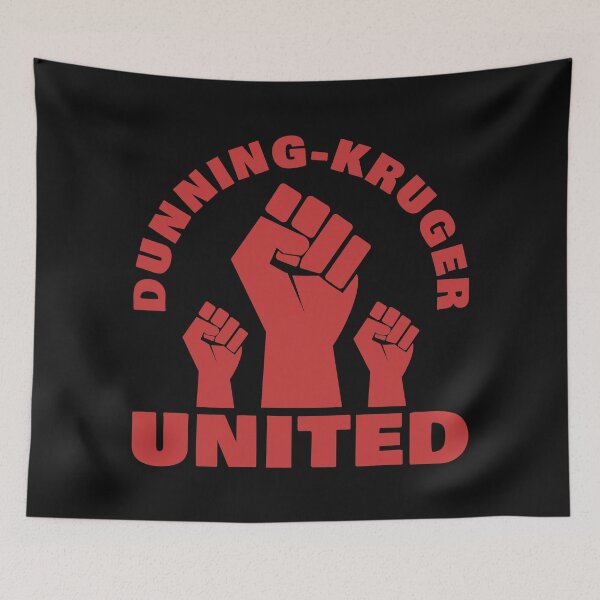 Item preview,  Dunning-Kruger united revolution fist designed and sold by jdtees.