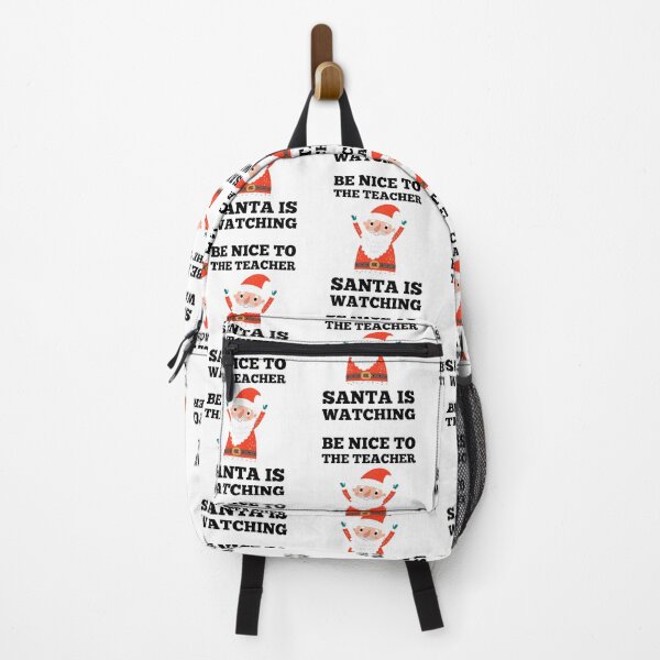 Item preview, Be Nice To The Teacher Santa Is Watching designed and sold by Anton Ashraf.