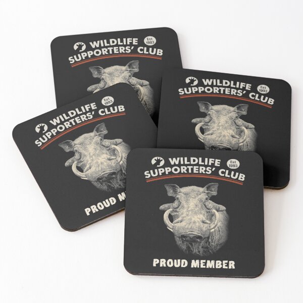Item preview, Warthog Boar Close-up for Wildlife Supporters designed and sold by Scotch Macaskill.