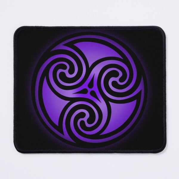 Item preview, Purple Celtic Triskele Spiral designed and sold by amanda150771.