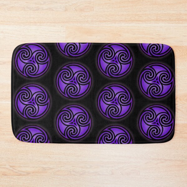 Item preview, Purple Celtic Triskele Spiral designed and sold by amanda150771.