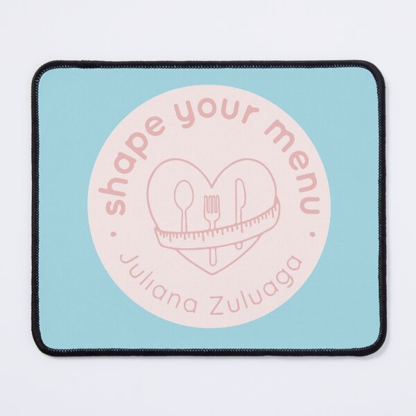 Item preview, Shape Your Menu Juliana Zuluaga designed and sold by Mochi-Merch.