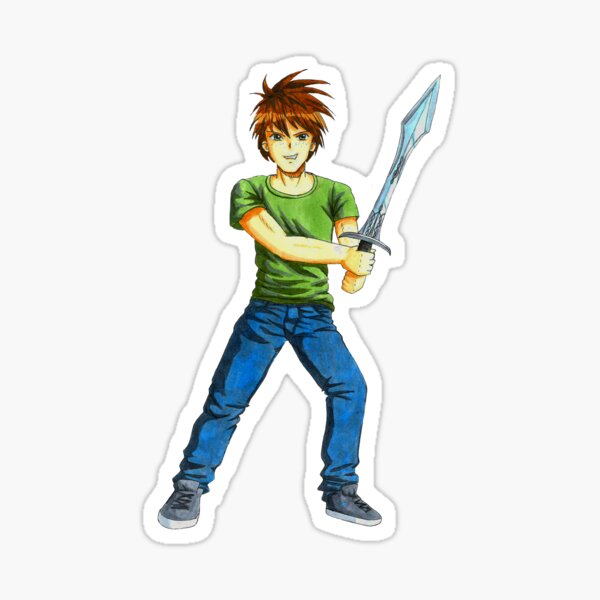 Mike aus der Dämonentrilogie Sticker