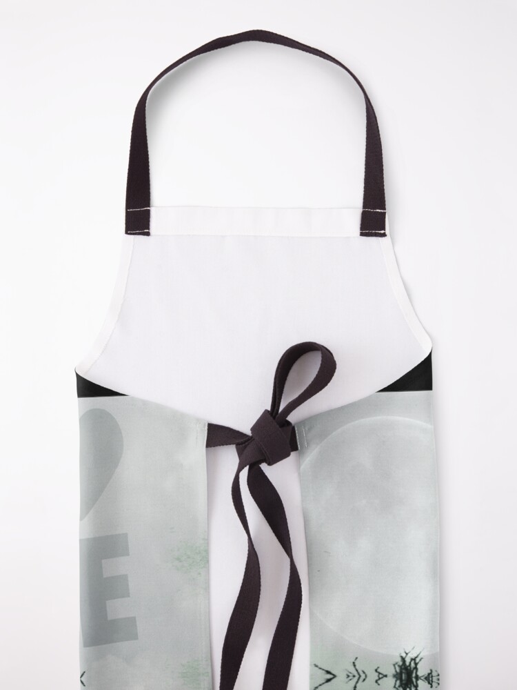 Thumbnail 5 of 6, Apron, Love Birds designed and sold by kinkatstyle.