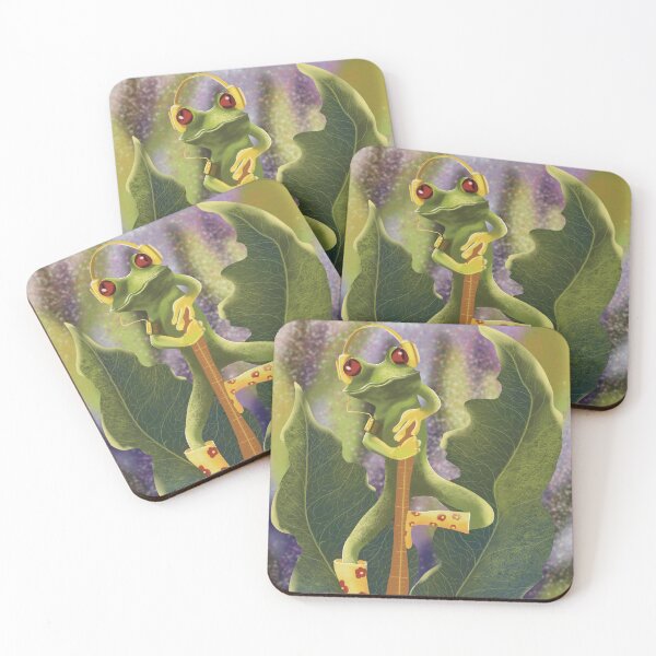 Item preview, Music Lover Frog designed and sold by JakoRila.