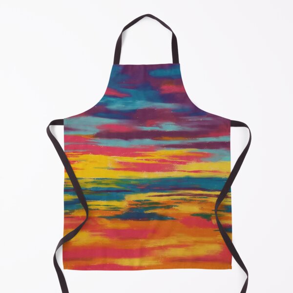 Item preview, Sunset by the beach pastel Redbubble fashion and home accessories designed and sold by Winnie Tam.