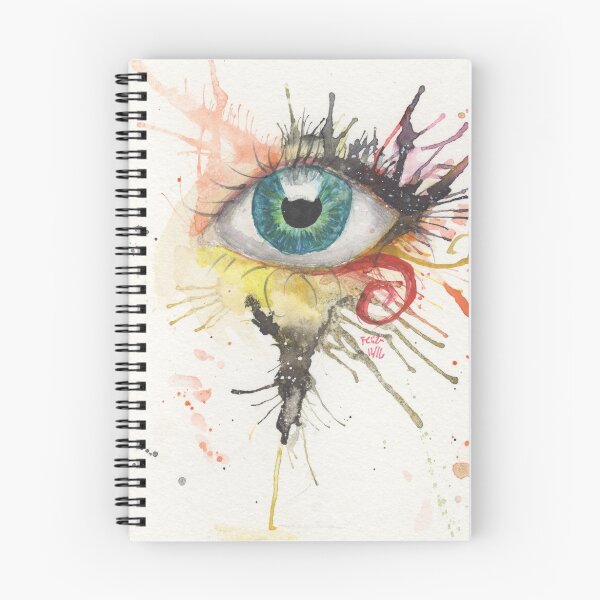 Item preview, Watercolor eye Red designed and sold by Feliza Estrada.