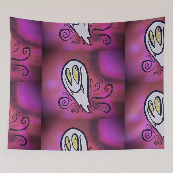 Item preview, The Ghost- Pink&Red Background (Unwanted Company) designed and sold by Unwanted Company.