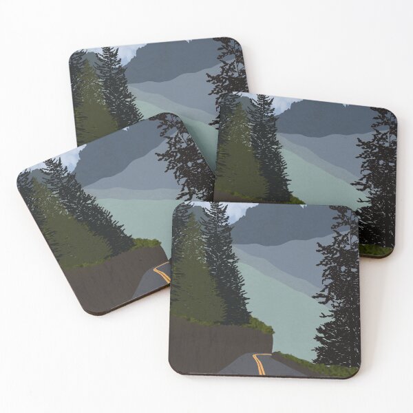 Item preview, Mountains road scene designed and sold by jrepkin.