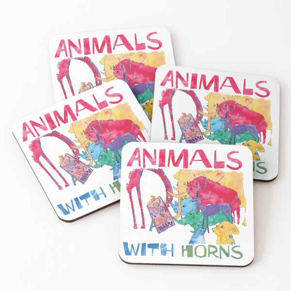 Item preview, Animals With Horns designed and sold by DEBISONGS.