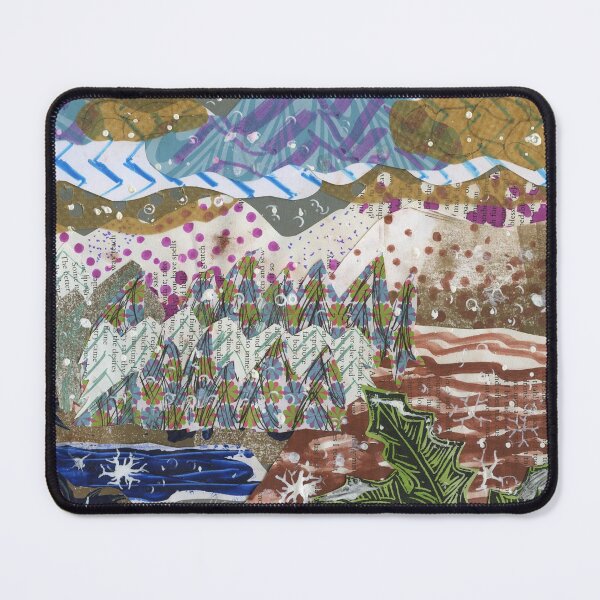 Item preview, Winter Landscape Collage designed and sold by LymphomaLass.