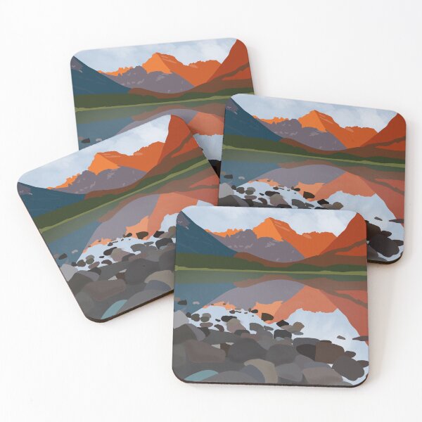 Item preview, Colorful rocks on a mountain lake designed and sold by jrepkin.