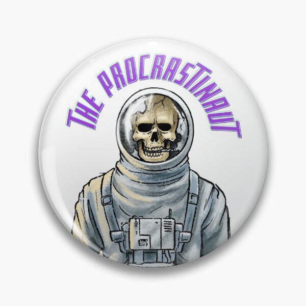 Item preview, The Procrastinaut designed and sold by Bravebud.