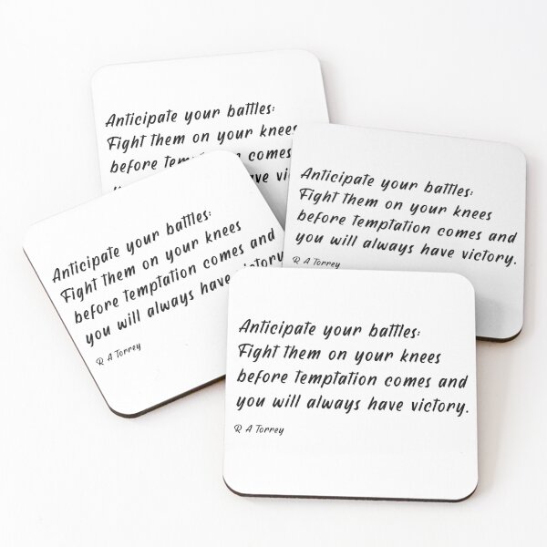 Item preview, Quote by R A Torrey, Anticipate Your Battles - Pray! designed and sold by TheKingdomAttic.