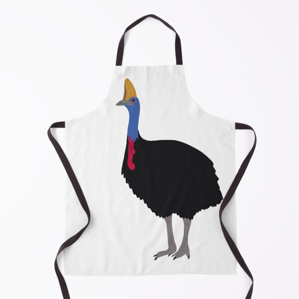 Item preview, Australian Cassowary on White designed and sold by Digitaldingo.