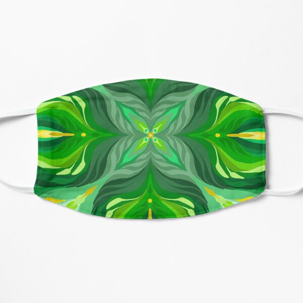 Peacock Feather Eyes Flat Mask