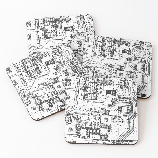 Item preview, Motherboard in Black & White by Iritof designed and sold by iritof.