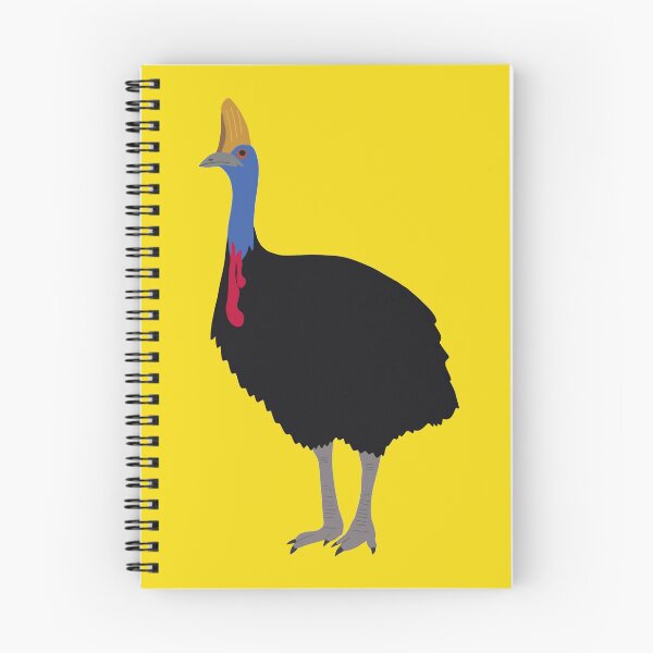 Item preview, Australian Cassowary on Yellow designed and sold by Digitaldingo.