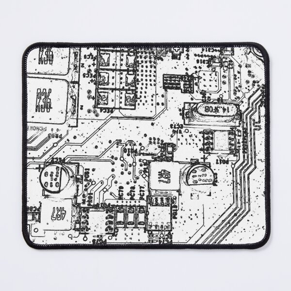 Item preview, Motherboard in Black & White by Iritof designed and sold by iritof.
