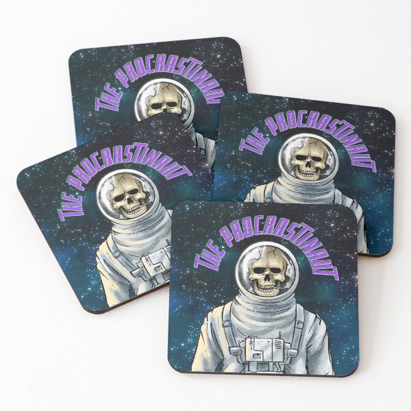 Item preview, The Procrastinaut - The World's Favourite Procrastination Villain designed and sold by Bravebud.