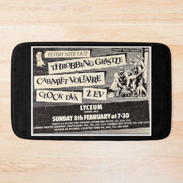 Item preview, Throbbing Gristle Show Flyer designed and sold by rcmarble.