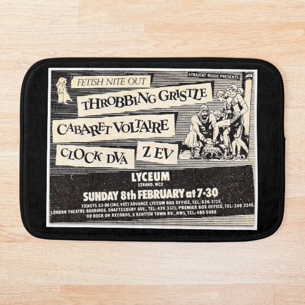 Item preview, Throbbing Gristle Show Flyer designed and sold by rcmarble.