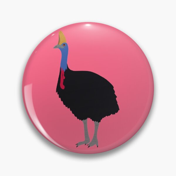 Item preview, Australian Cassowary on Pink designed and sold by Digitaldingo.