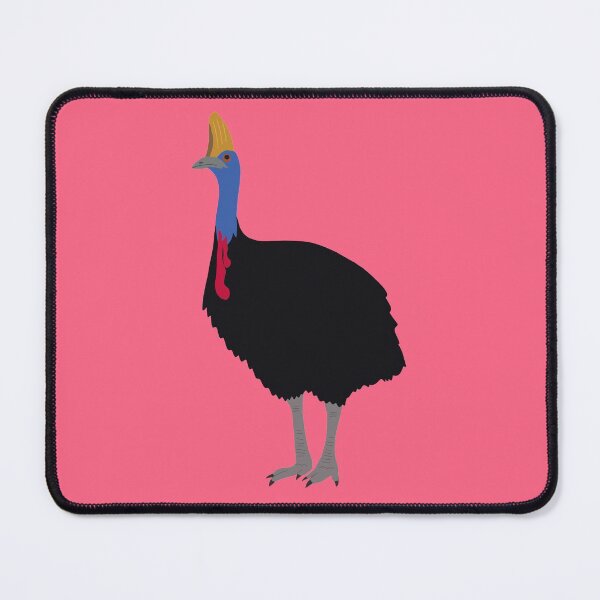Item preview, Australian Cassowary on Pink designed and sold by Digitaldingo.