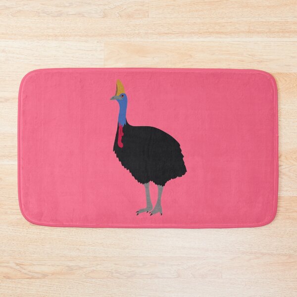 Item preview, Australian Cassowary on Pink designed and sold by Digitaldingo.