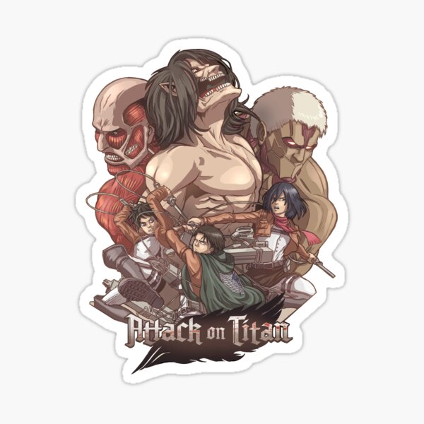 Attack on titan Sticker
