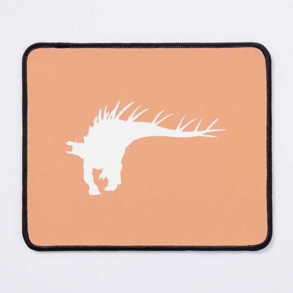 Item preview, Kentrosaurus Dinosaur Silhouette (White) designed and sold by GoldenArchelon.