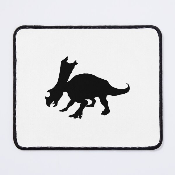 Item preview, Chasmosaurus Dinosaur Silhouette (Black) designed and sold by GoldenArchelon.