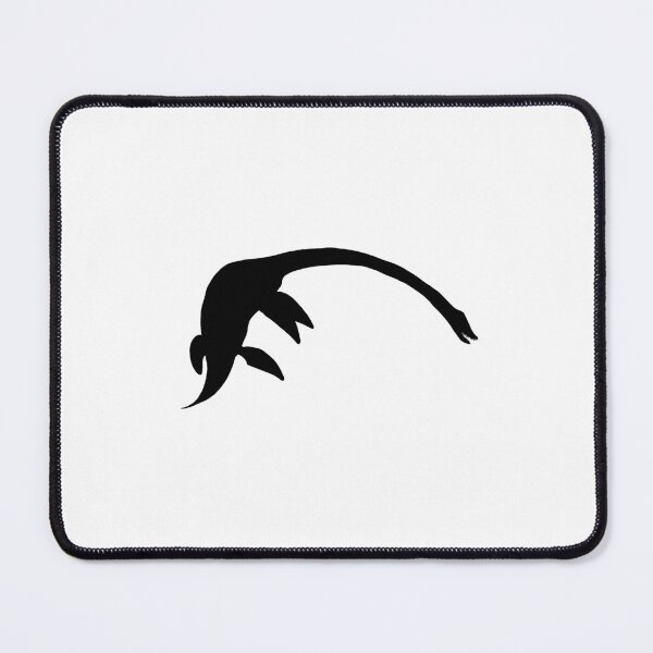 Item preview, Elasmosaurus Silhouette (Black) designed and sold by GoldenArchelon.