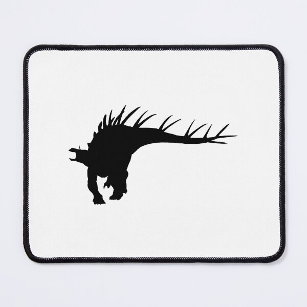 Item preview, Kentrosaurus Dinosaur Silhouette (Black) designed and sold by GoldenArchelon.