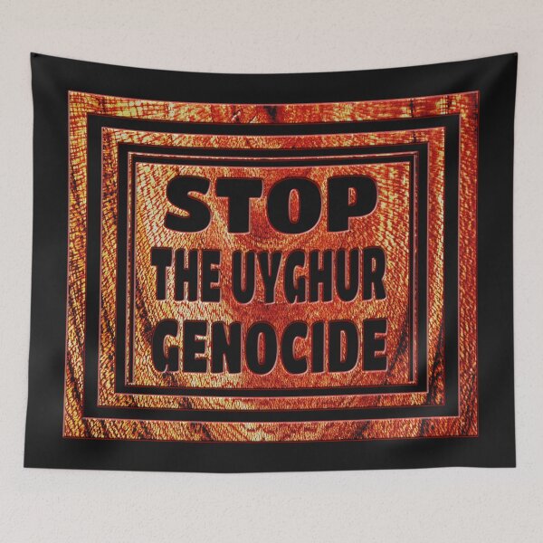 Item preview, YES  STOP UYGHUR GENOCIDE - STOP THE UYGHUR GENOCIDE. designed and sold by Ralek.