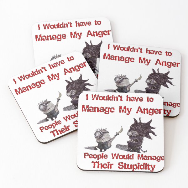 Item preview, Minion Anger Management designed and sold by WillowsWardrobe.