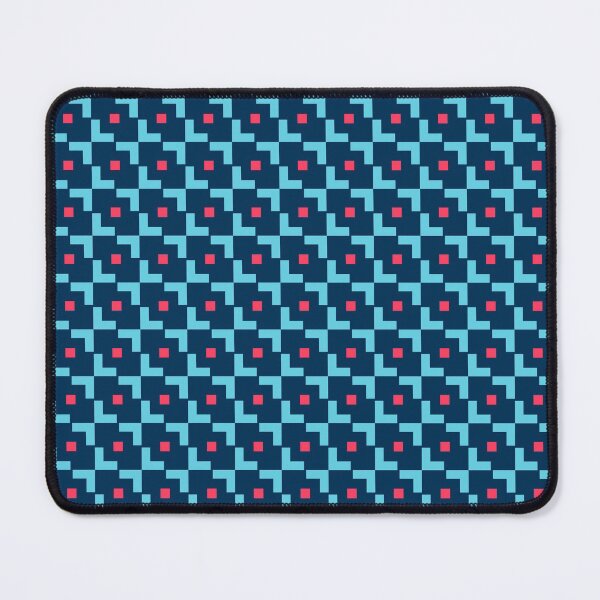 Colorful Geometric Vintage Art Pattern 046 Mouse Pad