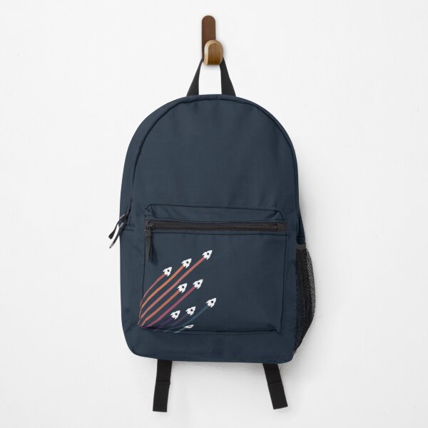 Item preview, Vintage Rocket flying in space designed and sold by Faty-Za.