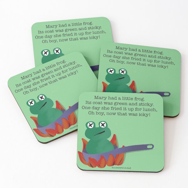 Item preview, Mary Had A Little Frog designed and sold by poetrywithdad.