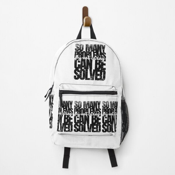 Item preview, So Many Problems Can Be Solved By Not Caring (Grungy BLACK) designed and sold by CRHPOD20.