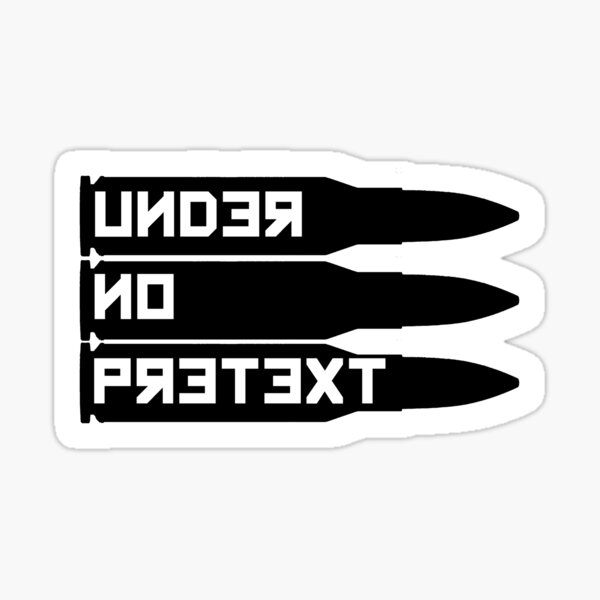 Item preview, Under No Pretext Bullet Design designed and sold by CommunistGoods.