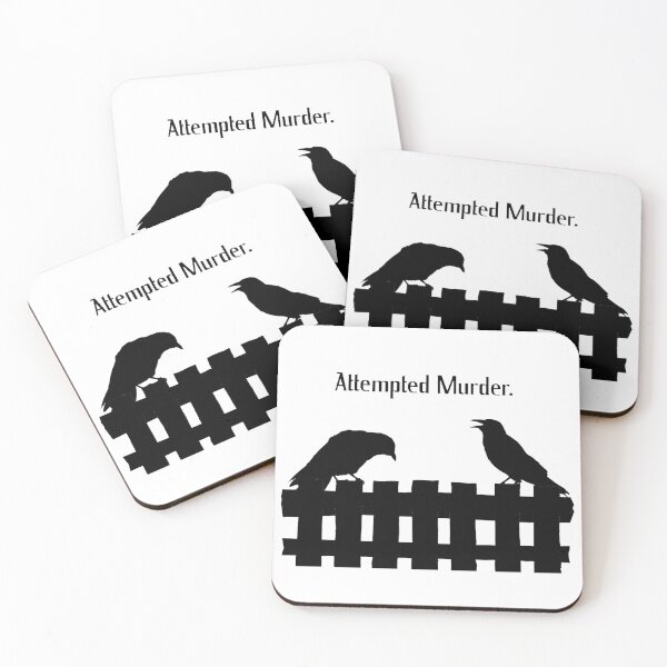 Item preview, Attempted Murder (Black) designed and sold by ZivaKreations.