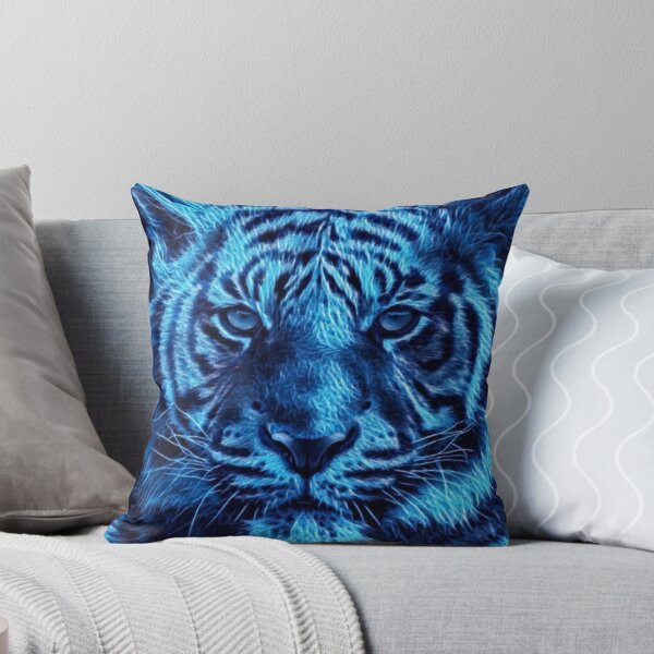 Item preview, Face of blue lion designed and sold by Rejcharms.