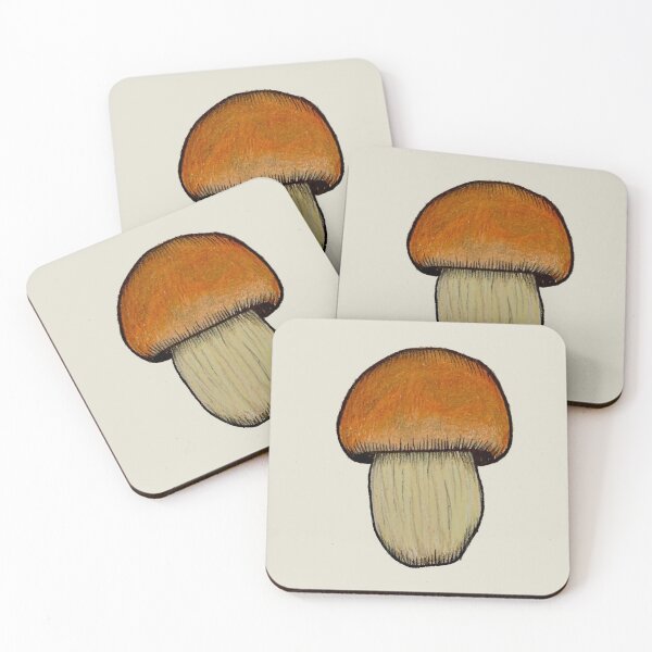 Artikelvorschau, Orangenbirke Bolete (Leccinum Versipelle) entworfen und verkauft von ArtfullyAudrey.
