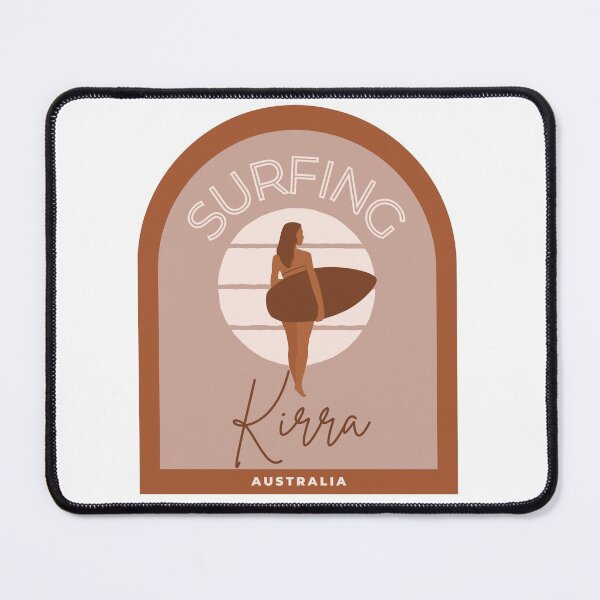 Item preview, Surfing Kirra Australia designed and sold by Zaprinda.