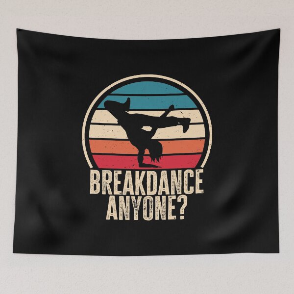 Item preview, Breakdance Anyone? Retro Vintage Breakdance Lover, Gift for Breakdancers designed and sold by AS-Shirts.